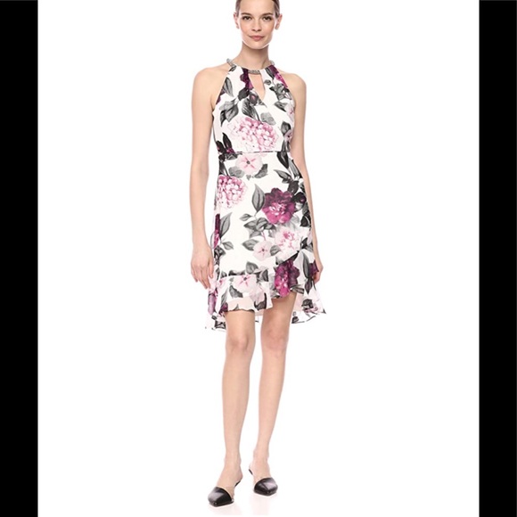 Calvin Klein Dresses & Skirts - ⚡️SALE⚡️NWT Calvin Klein Printed Chiffon Dress